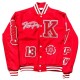 Kingsplay University Red Varsity Jacket Kingsplay University Red Varsity Jacket
