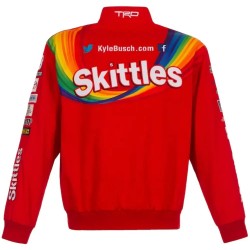 Kyle Busch Skittles Bomber Jacket Kyle Busch Skittles Bomber Jacket