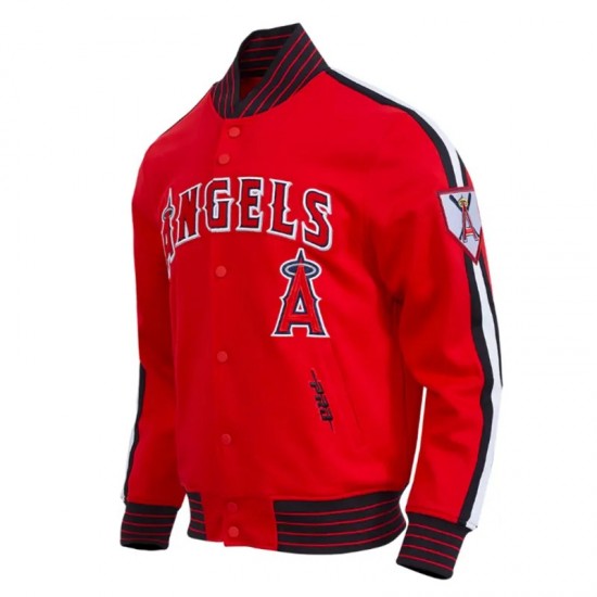 LA Angels Current Logo Game Day Red Jacket LA Angels Current Logo Game Day Red Jacket