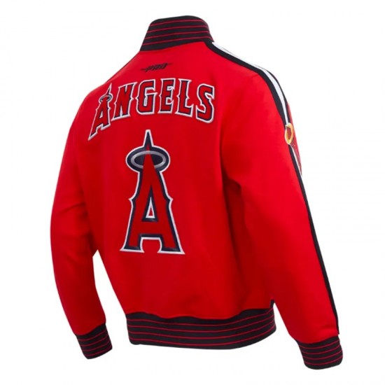 LA Angels Current Logo Game Day Red Jacket LA Angels Current Logo Game Day Red Jacket