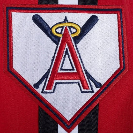 LA Angels Current Logo Game Day Red Jacket LA Angels Current Logo Game Day Red Jacket