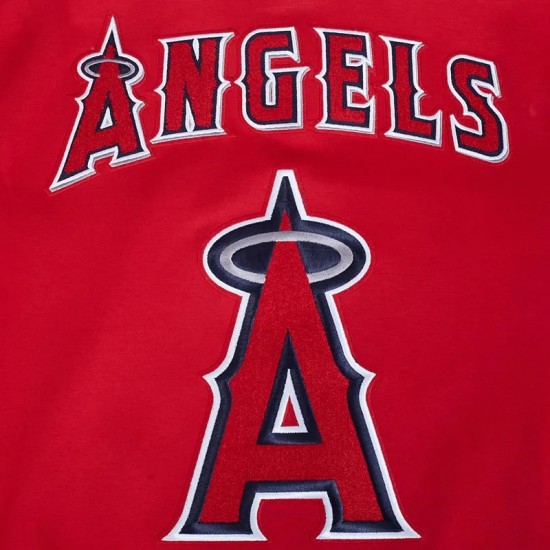 LA Angels Current Logo Game Day Red Jacket LA Angels Current Logo Game Day Red Jacket