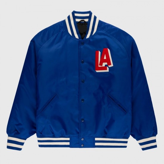 LA Angels PCL Royal Satin Royal Jacket LA Angels PCL Royal Satin Royal Jacket