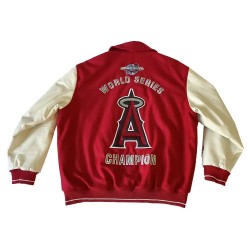 LA Angels World Series Champion 2002 Varsity Jacket LA Angels World Series Champion 2002 Varsity Jacket