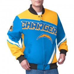 LA Chargers Maximum Racing Powder Blue Jacket