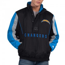 LA Chargers Thursday Night Gridiron Half-Zip Jacket