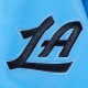 LA Clippers 2024/25 City Edition Chenille Blue Satin Jacket LA Clippers 2024/25 City Edition Chenille Blue Satin Jacket