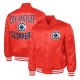 LA Clippers Adaptive Bold Logo Varsity Satin Jacket