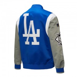 LA Dodgers Cooperstown Team Origins Satin Jacket LA Dodgers Cooperstown Team Origins Satin Jacket