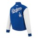 LA Dodgers Game Day Classics Royal Varsity Wool/Leather Jacket