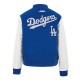 LA Dodgers Game Day Classics Royal Varsity Wool/Leather Jacket