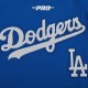 LA Dodgers Game Day Classics Royal Varsity Wool/Leather Jacket