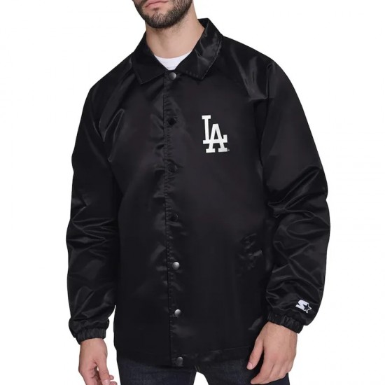 LA Dodgers Retro Logo Coaches Jacket LA Dodgers Retro Logo Coaches Jacket