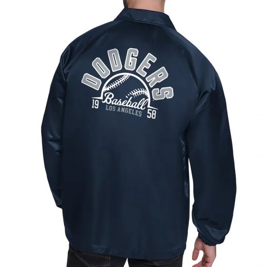LA Dodgers Retro Logo Coaches Jacket LA Dodgers Retro Logo Coaches Jacket
