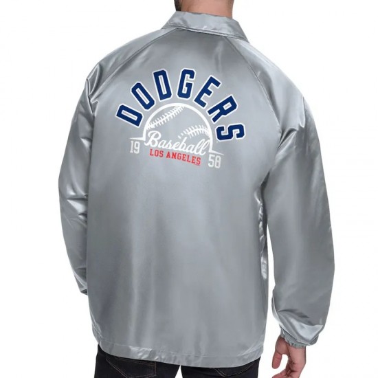 LA Dodgers Retro Logo Coaches Jacket LA Dodgers Retro Logo Coaches Jacket
