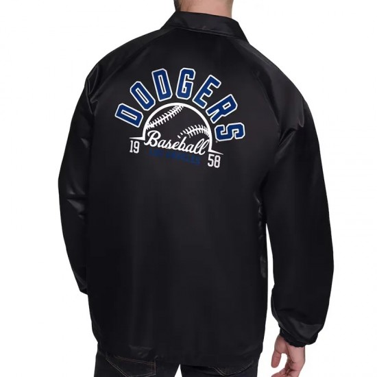 LA Dodgers Retro Logo Coaches Jacket LA Dodgers Retro Logo Coaches Jacket