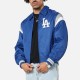 LA Dodgers Retro Stadium Blue Satin Jacket