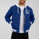 LA Dodgers Royal Cotton Hooded Jacket LA Dodgers Royal Cotton Hooded Jacket