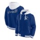LA Dodgers Royal Cotton Hooded Jacket LA Dodgers Royal Cotton Hooded Jacket