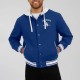 LA Dodgers Royal Cotton Hooded Jacket LA Dodgers Royal Cotton Hooded Jacket