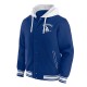 LA Dodgers Royal Cotton Hooded Jacket LA Dodgers Royal Cotton Hooded Jacket