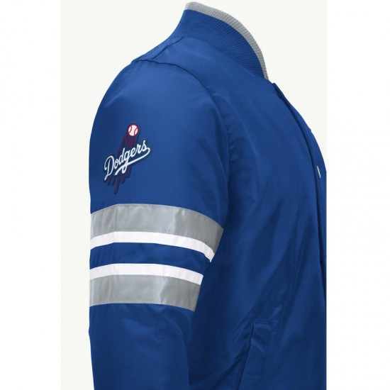 LA Dodgers Scout I Royal Satin Jacket