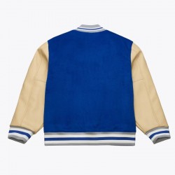 LA Dodgers Team Traditions Varsity Wool/Leather Jacket LA Dodgers Team Traditions Varsity Wool/Leather Jacket