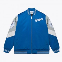LA Dodgers Throw It Back Heavyweight Satin Jacket