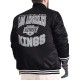 LA Kings Adaptive Bold Logo Varsity Satin Jacket