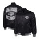 LA Kings Adaptive Bold Logo Varsity Satin Jacket