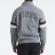 LA Kings Heather Gray Striped Fleece Jacket LA Kings Heather Gray Striped Fleece Jacket