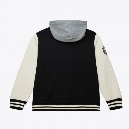 LA Kings Rinkside Varsity Fleece Jacket LA Kings Rinkside Varsity Fleece Jacket