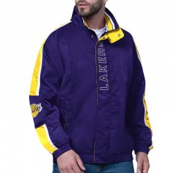 LA Lakers Freestyle Purple Lightweight Full-Zip Jacket