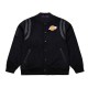 LA Lakers Nights Walk The Tunnel Black Varsity Jacket LA Lakers Nights Walk The Tunnel Black Varsity Jacket