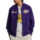 LA Lakers Purple Fleece Jacket – Owl Edition