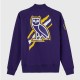 LA Lakers Purple Fleece Jacket – Owl Edition