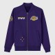 LA Lakers Purple Fleece Jacket – Owl Edition