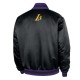 LA Lakers Remix Courtside Black Bomber Jacket