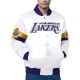 LA Lakers Triple Option Varsity Full-Snap Satin Jacket
