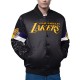 LA Lakers Triple Option Varsity Full-Snap Satin Jacket
