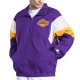 LA Lakers Yard Line Purple Full-Zip Jacket LA Lakers Yard Line Purple Full-Zip Jacket