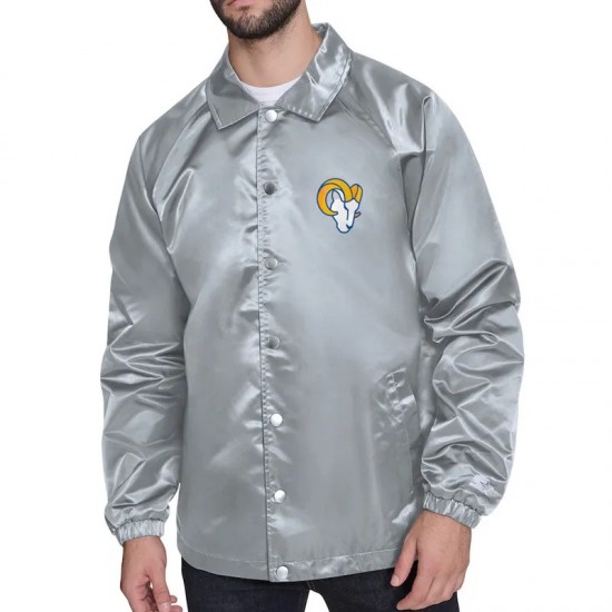 LA Rams Retro Logo Coaches Jacket LA Rams Retro Logo Coaches Jacket