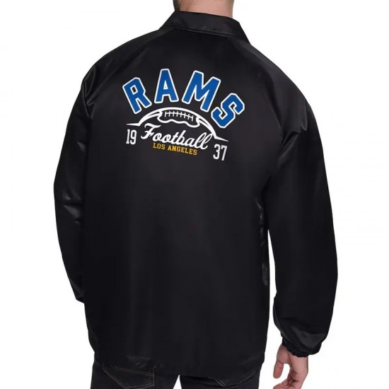 LA Rams Retro Logo Coaches Jacket LA Rams Retro Logo Coaches Jacket