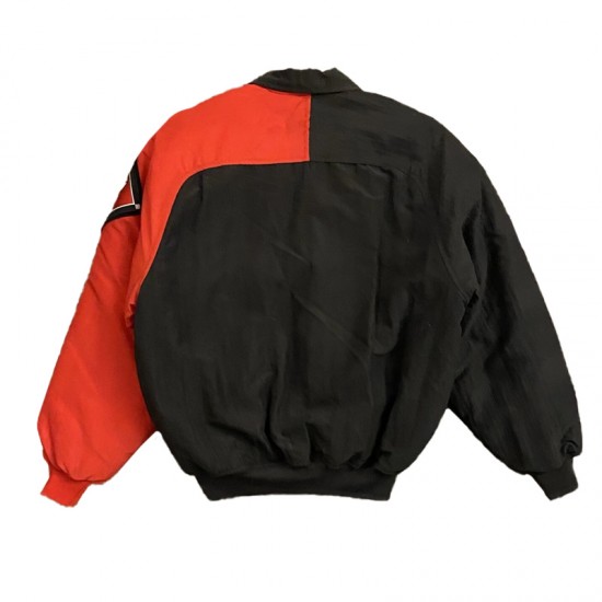 Lansing Lugnuts 1990s Black and Orange Jacket