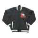 Lansing Lugnuts Black Dugout Jacket Lansing Lugnuts Black Dugout Jacket front view jacket