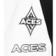 Las Vegas Aces Classic Chenille Black and White Varsity Jacket Las Vegas Aces Classic Chenille Black and White Varsity Jacket