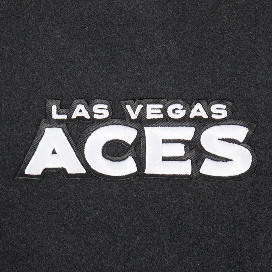 Las Vegas Aces Essentials Classic Varsity Jacket Las Vegas Aces Essentials Classic Varsity Jacket