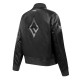 Las Vegas Aces Jewels Black Satin Jacket Las Vegas Aces Jewels Black Satin Jacket