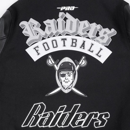 Las Vegas Raiders Best of Classic Rib Varsity Jacket