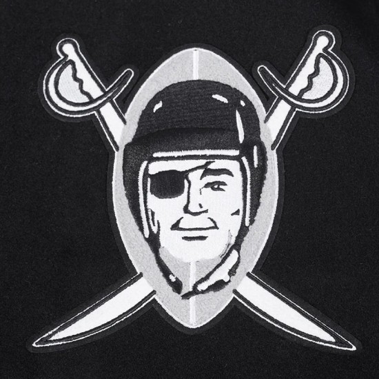 Las Vegas Raiders Best of Classic Rib Varsity Jacket